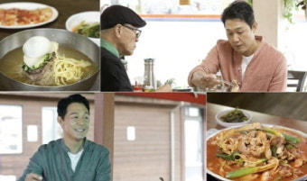 '백반기행' 허영만, 박성웅 단골집 충주 돼지 두루치기에 감탄