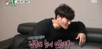 '미우새' 김종국, 홍경민 딸 라원이에 