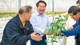 친환경차…도시숲…스마트팜…미세먼지 없는 아산 성과 착착