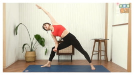 주말의 홈트｜한수진의 요가 한 수, 활 자세 우르드바 다누라아사나