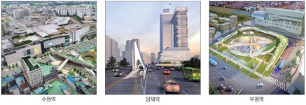 수원·양재역에 3분 환승 GTX역 들어선다