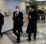 정상영 회장 장례 3일차…조카 정몽준·정몽규, 이틀 연속 조문