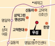 명일동 재건축 속도…우성, 1차 안전진단 통과