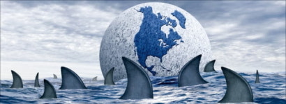 [책마을] 세상에 없던 게임의 룰로 세계를 삼킨 디지털 상어들