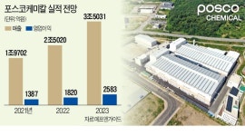조선내화(주)포항2공장 | 내화 벽돌 만들던 포스코케미칼…국내 유일 음·양극재 동시 양산