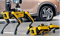 로봇개 순찰·AI CCTV…안전 지키는 신기술
