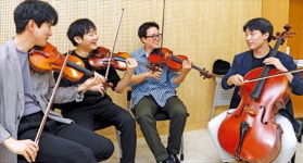 베토벤 전곡 도전 노부스 콰르텟…에베레스트 오르는 기분