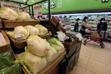 장마 대신 잦은 소나기…배추값 200% 밀어올렸다