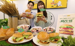 [포토] 노브랜드버거, 100% 식물성 베러 번(Better Bun) 출시