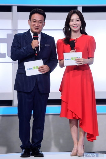 [포토] 서경석-박연경 아나, '매주 로또 생방송과 함께하는 두 MC'
