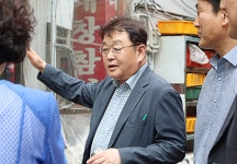 박성효 소진공 이사장, 울산태화시장 안전 점검