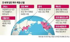 폭우·폭염·산불…역대급 지구촌 기상이변