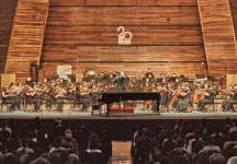 평창 야외무대에 알프스 대자연이 펼쳐졌다