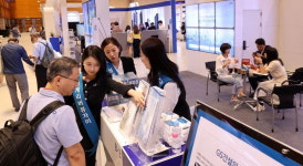 [집코노미 박람회 2023] 광명 철산자이 언제 분양하나요? GS건설 부스 북적