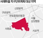 서래마을 지구단위계획 수립 추진