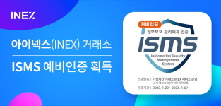 아이넥스 거래소, ISMS 예비인증 획득