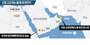 美·英, '친이란' 후티 반군 본거지 때렸다…중동 확전 위기감 고조