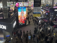 이지위드, ISE 2024서 움직이는 키네틱 LED 디스플레이 공개