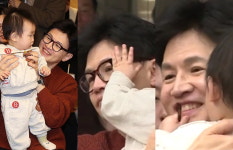 아기 덕분에?…안경 벗은 한동훈 모습 첫 포착