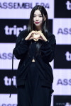 [포토] 트리플에스 김채연, 팬들 반하게 만드는 하트~