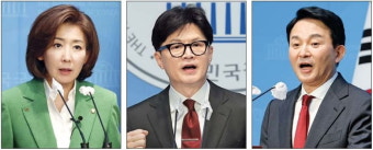 '나·한·원' 나란히 출사표…韓 