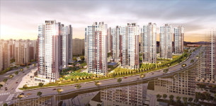 오송역 파라곤 센트럴시티 1·2·3차, 5842가구 브랜드 타운…모든 가구 광폭 거실