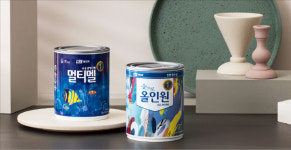 KCC페인트, 친환경 수성페인트 숲으로, AI로 색상 배합