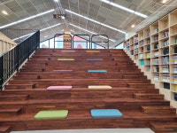 광활한 지평선을 그리며, 휴게소의 대변신