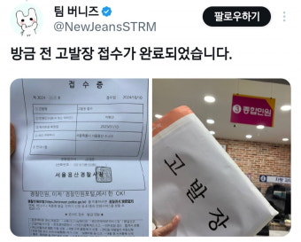 뉴진스 팬덤, 어도어 경영진 고발…