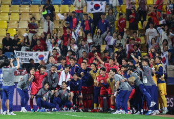 SON 없이 요르단 잡은 홍명보호 귀국…12일부터 이라크전 준비