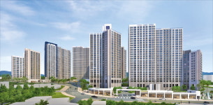 파주문산역 3차 동문 디이스트 센트럴, 3000가구 문산역 동문 브랜드타운 완성작