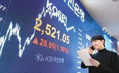 [포토] 코스피 2500 돌파 연초부터 달린다