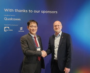 김태규 방통위 부위원장, MWC 2025서 브렌던 카 美 FCC 위원장 환담
