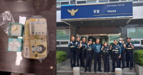 택시에 전재산 두고 내렸어요 신고한 노부부…경찰이 도왔다