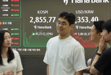 허니문 랠리 코스피, 4거래일째 상승에 2850선 껑충…코스닥도 1%대↑