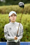[포토] 박민지, '리더보드 위로 올라가자' (상상인·한경 와우넷 오픈 2025)