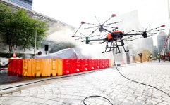 [포토] 지하주차장 화재 가정한 안전한국훈련…불길 잡아라