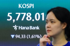 불안한 휴전…코스피, 호르무즈 재봉쇄 경계감 5770선 후퇴
