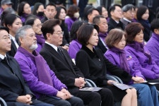 [포토] 李대통령, 이태원참사 4주기 추모…현직 대통령 첫 참석