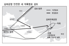 김해공항 이착륙 항공기 “남풍이 무서워”
