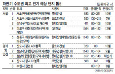 올 하반기 최고 분양 블루칩은?