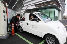 <포토뉴스> ‘KT 스마트 그린시티’ 전기차 충전소 시범 구축