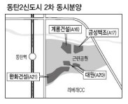 동탄2신도시 시범단지…1차 폭풍인기 넘어설까