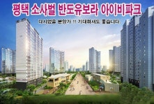 삼성 프리미엄으로 평택 반도유보라 아이비파크 인기 상한가