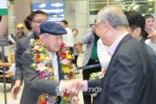 태권도 ‘송무관 70년 역사’ 노병직 선생 방한