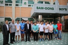 노사정위원회…마포구 소재 소년촌 찾아 시설 아동ㆍ청소년들과 따뜻한 情 나눠…