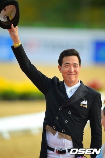 한화 김승연 회장 삼남 김동선, 마장마술 개인전 은메달
