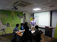 미국학교 아카데미 잉글리쉬 교육, 강남의 ICS국제아카데미에서 진행