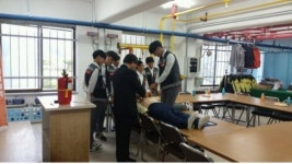세경대학교 소방안전구급과 봉래중학교 특기적성 교육 지원