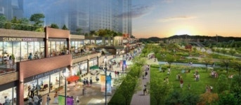 우미건설, 천안 불당 우미린 단지내 상가 분양